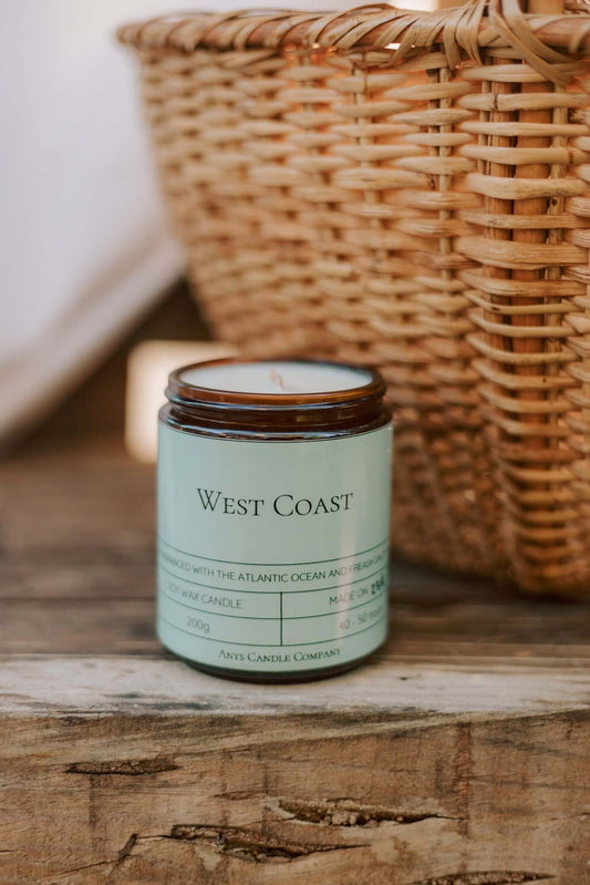 West Coast 200g Soy Wax Candle